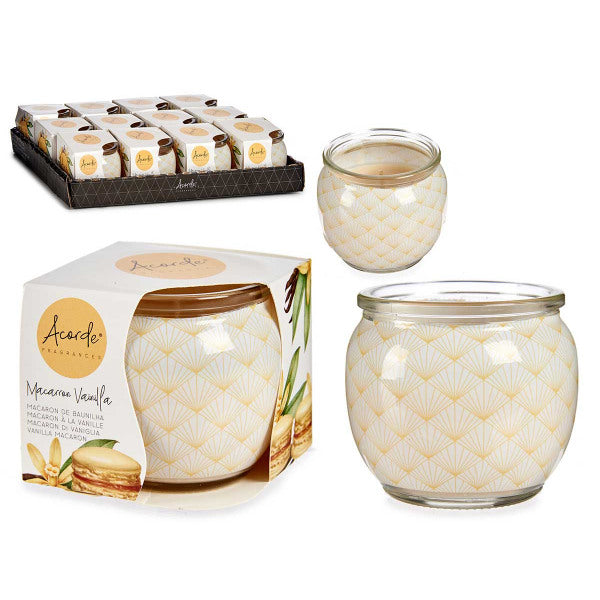 Geurkaars Acorde - Vanille en Macaron (20 uur) NU: 3 VOOR € 15
