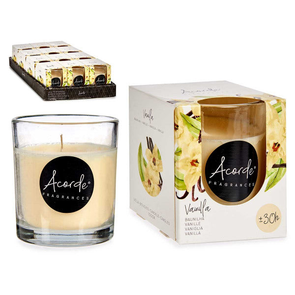 Geurkaars Acorde - Vanille (30 uur) NU: 3 VOOR € 15