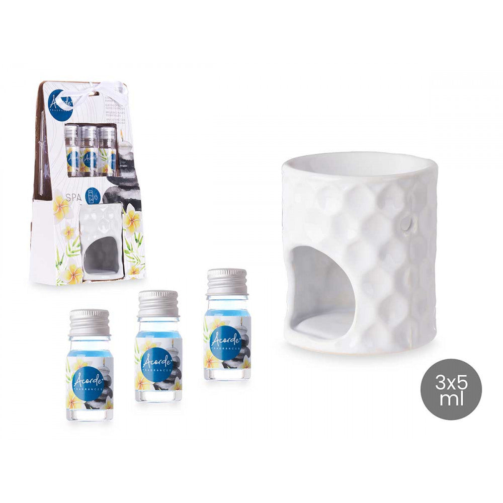 Etherische oliebranderset spa