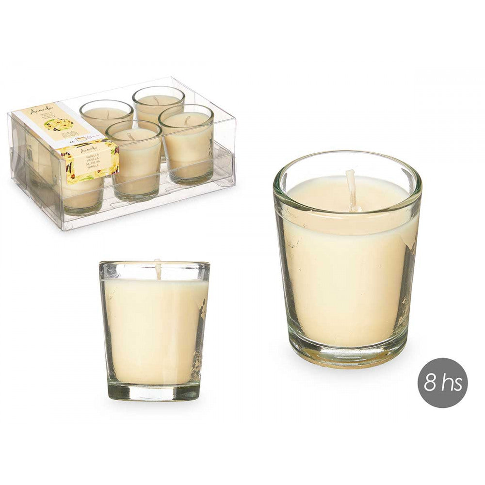 Acorde geurkaarsen - Vanille - set van 6