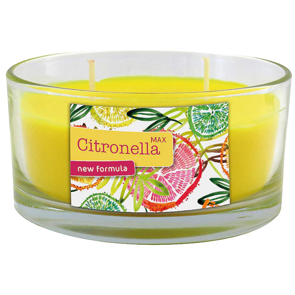 Citronellakaars Max - Geel (2 lonten)
