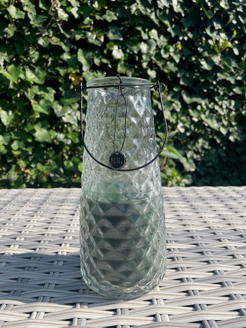 Home Society kaars Vitra 21,5 cm donkergroen