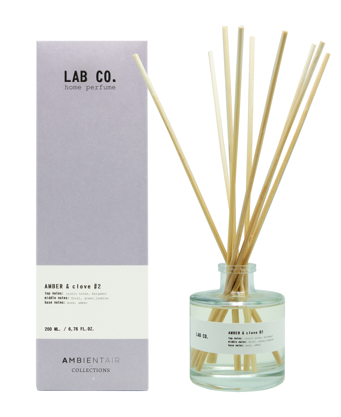 Lab Co Diffuser #2 - Amber & Clove 200ml