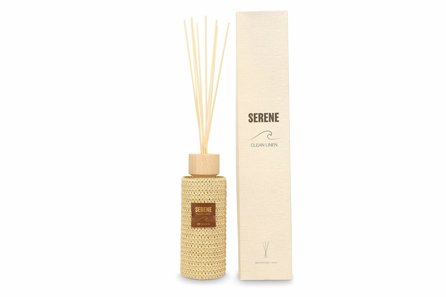 S|P Collection - Serene geurstokjes clean linnen 1200ml