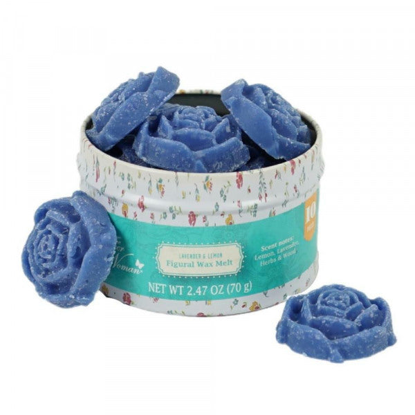 Waxmelts - Lemon & Lavender (10 stuks in blikje)