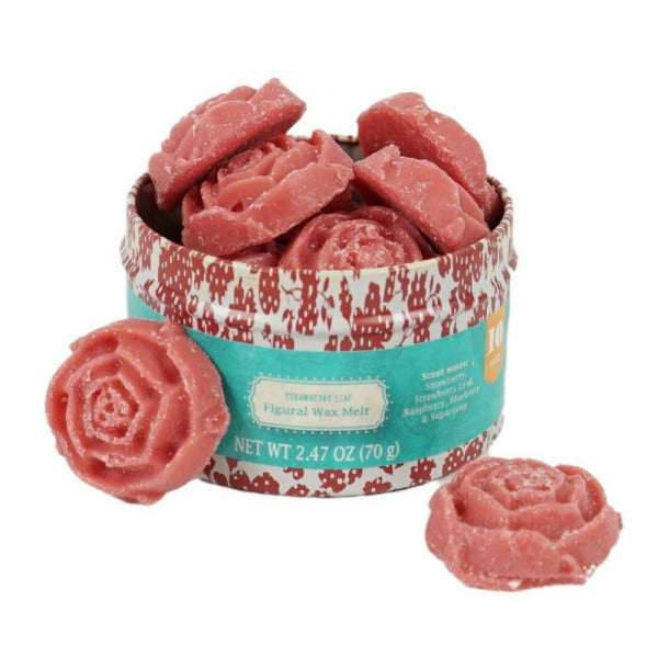 Waxmelts - Strawberry Leaf (10 stuks in blikje)