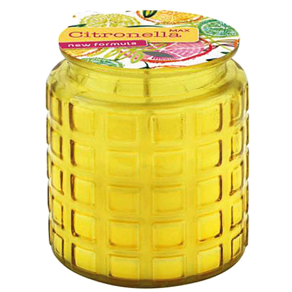 Citronellakaars Max - Geel (1 lont)