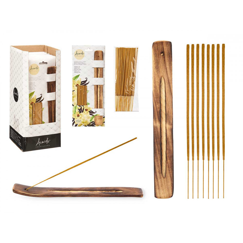 Acorde wierookstokjes - Vanillehout (50 stokjes)