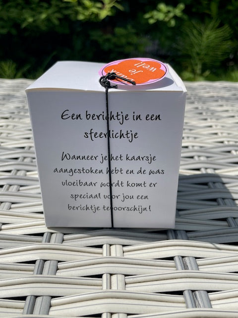 Vivir Sfeer - Berichtje in een lichtje - Dank je wel