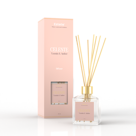 Estelle Diffuser Celeste - Yasmine & Amber 200ml