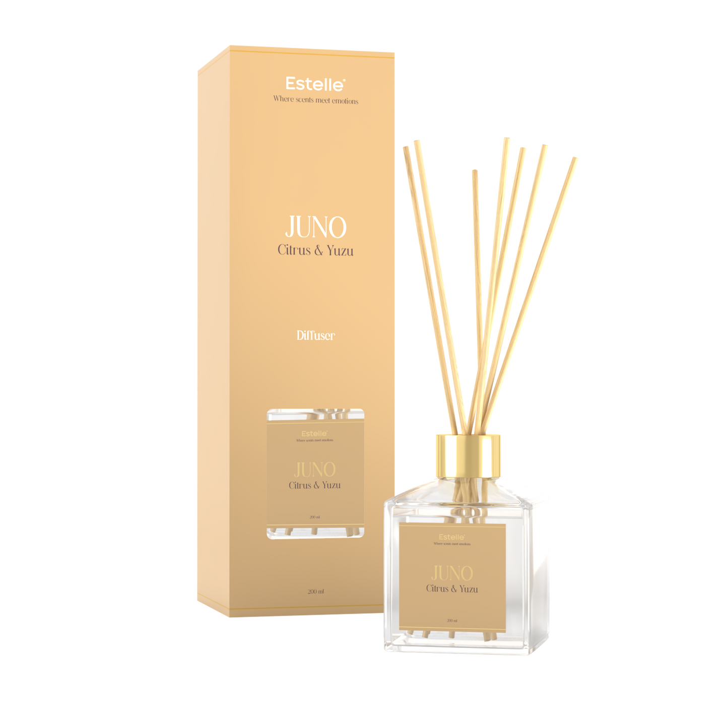 Estelle Diffuser Juno - Citrus & Yuzu 200ml
