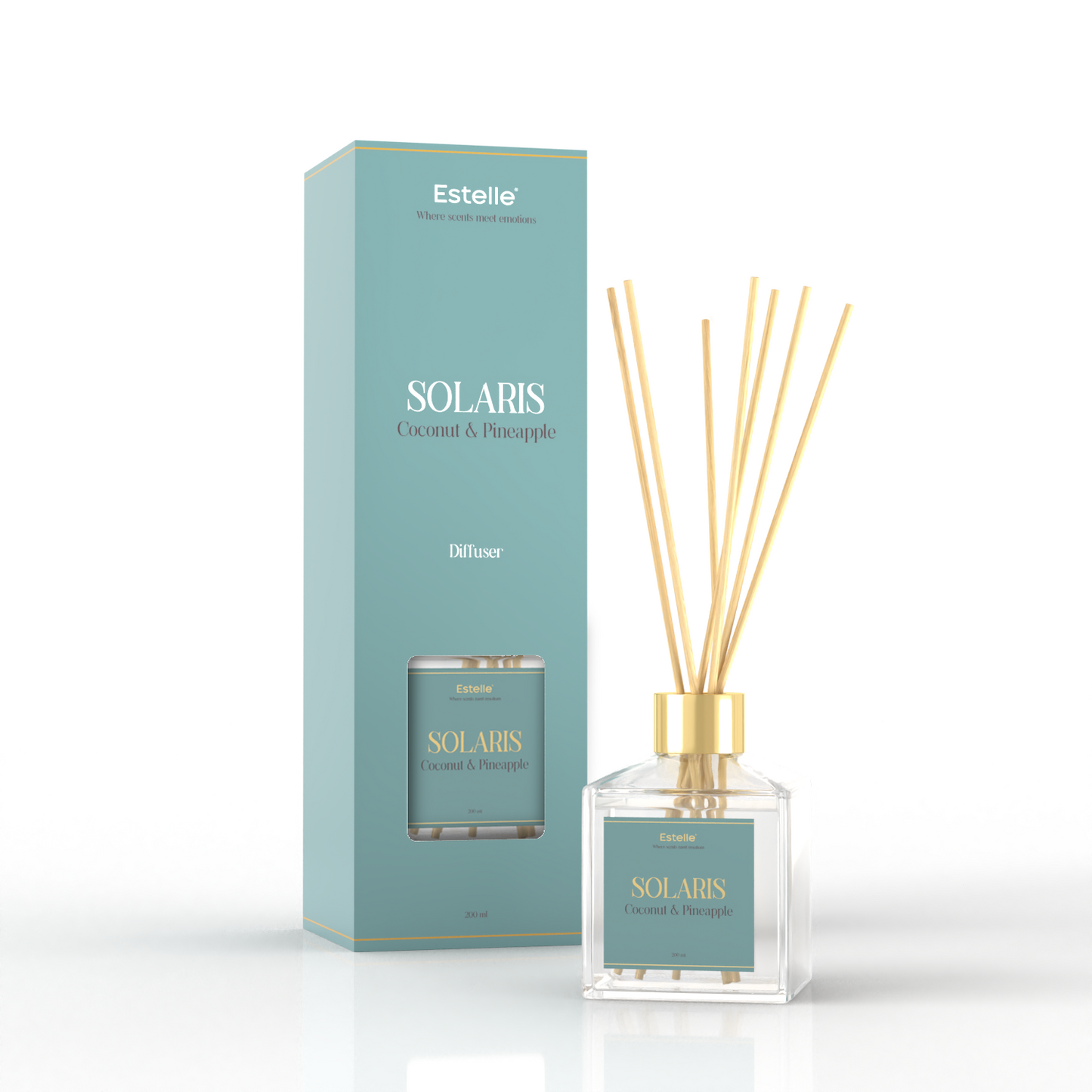 Estelle Diffuser Solaris - Coconut & Pineapple 200ml