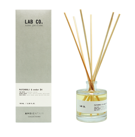 Lab Co Diffuser #4 - Patchouli & Cedar 100ml