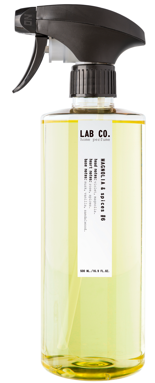 Lab Co Roomspray #6 - Magnolia & Spices 500ml