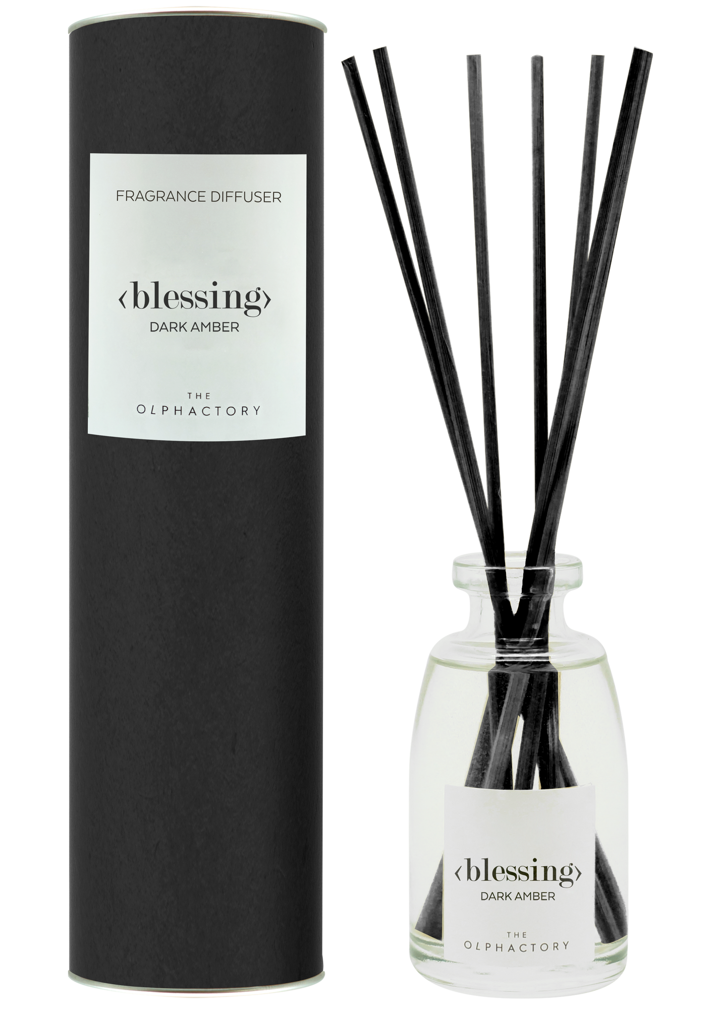 The Olphactory Diffuser Blessing - Dark Amber 100ml - Black Edition