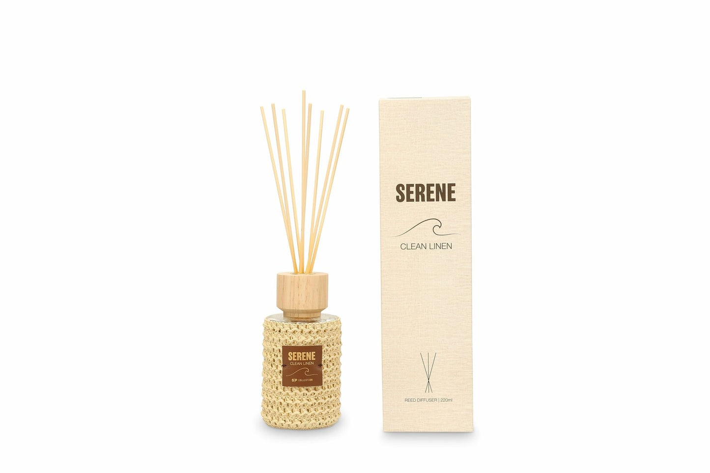 S|P Collection - Serene geurstokjes clean linnen 220ml