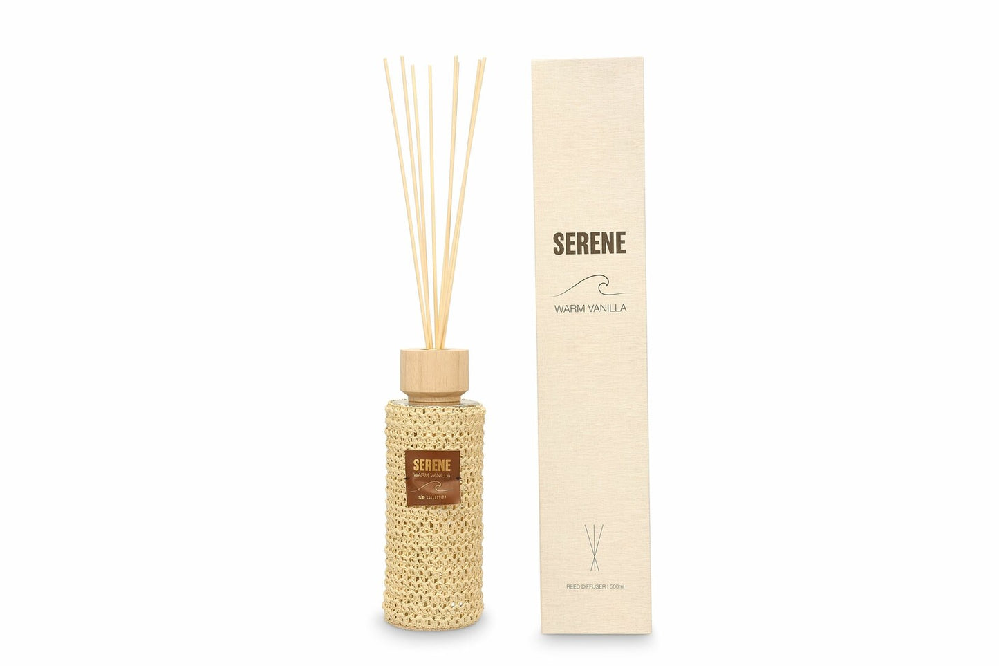 S|P Collection - Serene geurstokjes warm vanilla 500ml